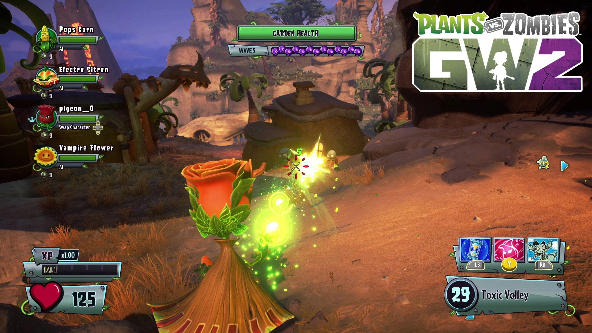 Plants vs Zombies: Garden Warfare - PlayStation 4