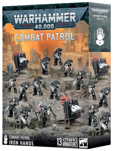 Games Workshop Combat Patrol Iron Hands - 13 multipart plastic miniatures Transfer Sheet