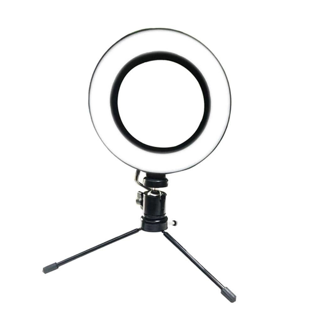Deco World Ring Fill Light - 6Inch 16Cm + Mini Tripod