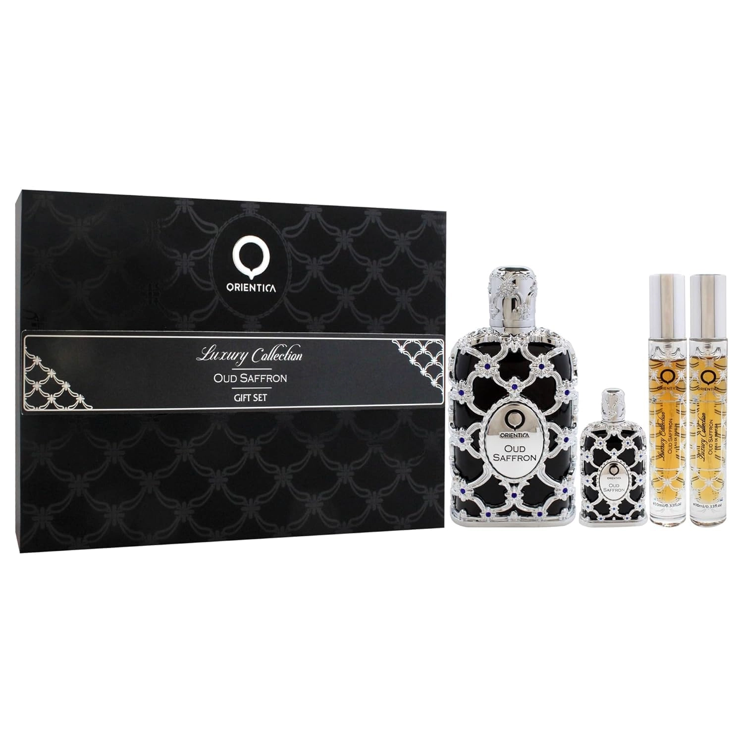 Orientica Oud Saffron - Eau De Parfum 4-Pc Gift Set