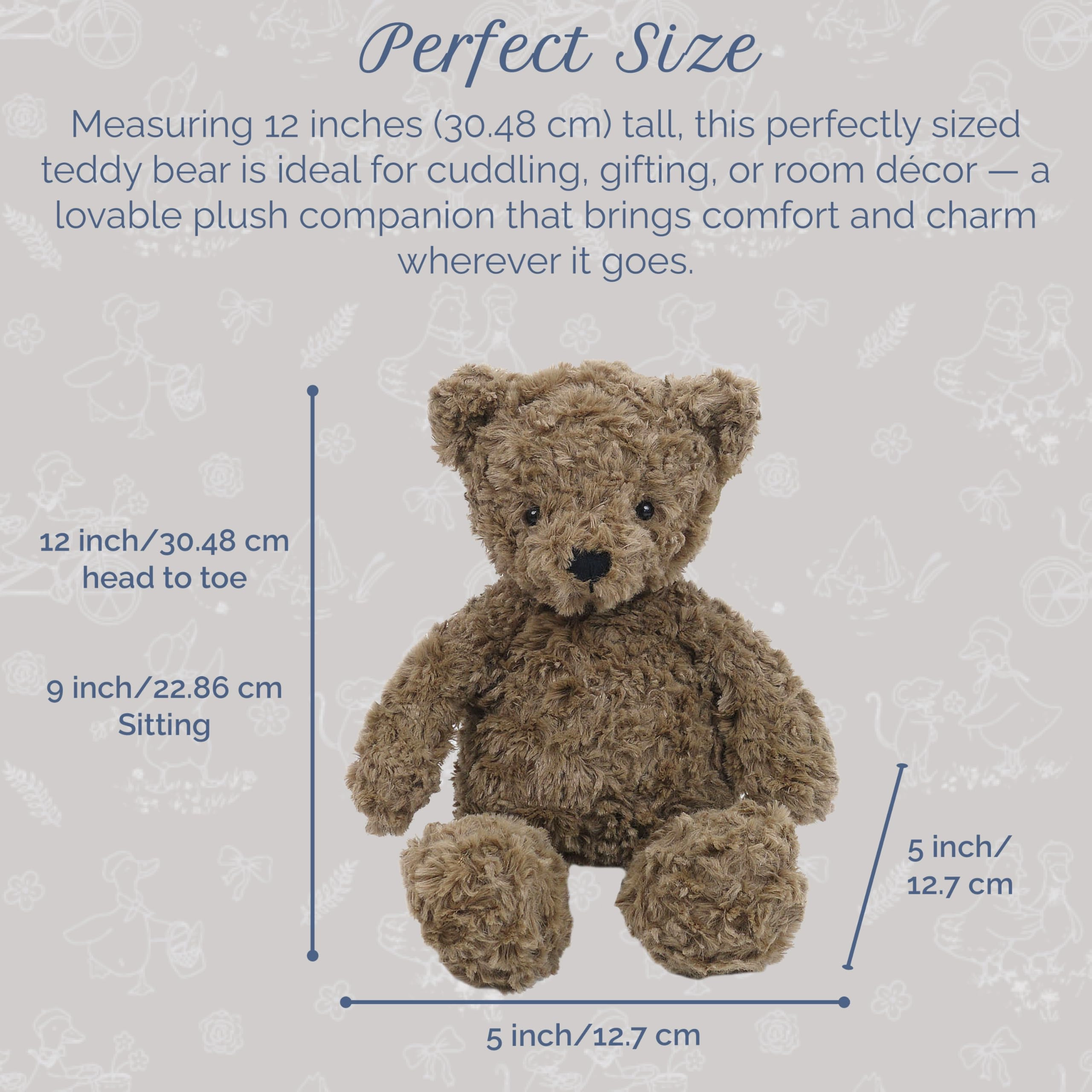 Cocoa Bear 30 cm Plush
