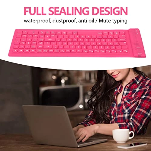 Foldable Silicone Keyboard - Wired