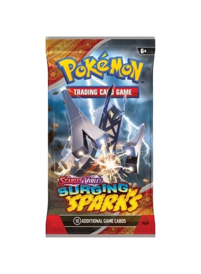 TCG Scarlet & Violet 8 Surging Sparks Three Booster Blister