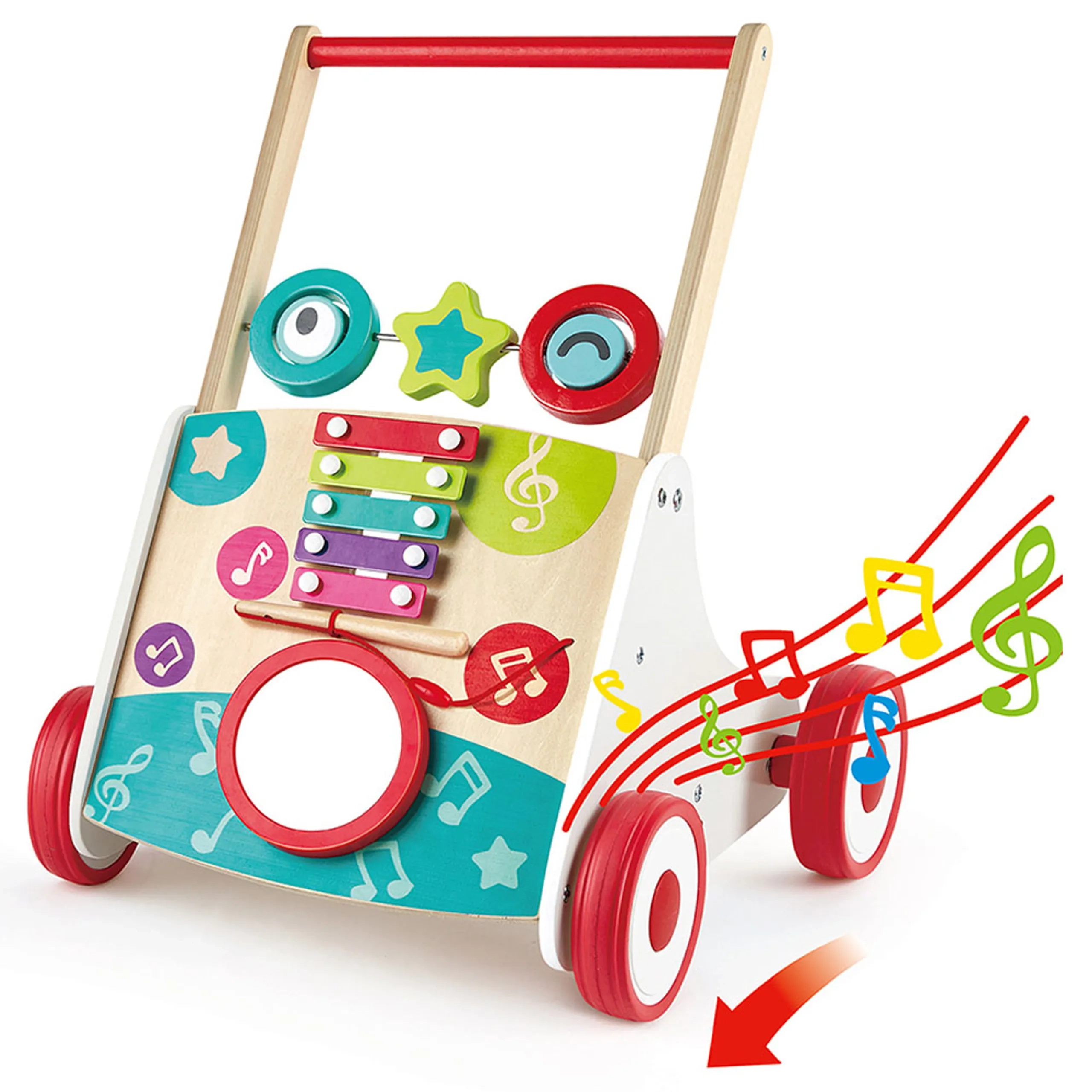 My First Musical Walker - 10 Months Multi Colour