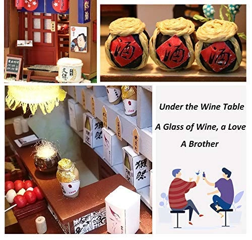 Dollhouse Miniature DIY House Kit - 1:24 Scale