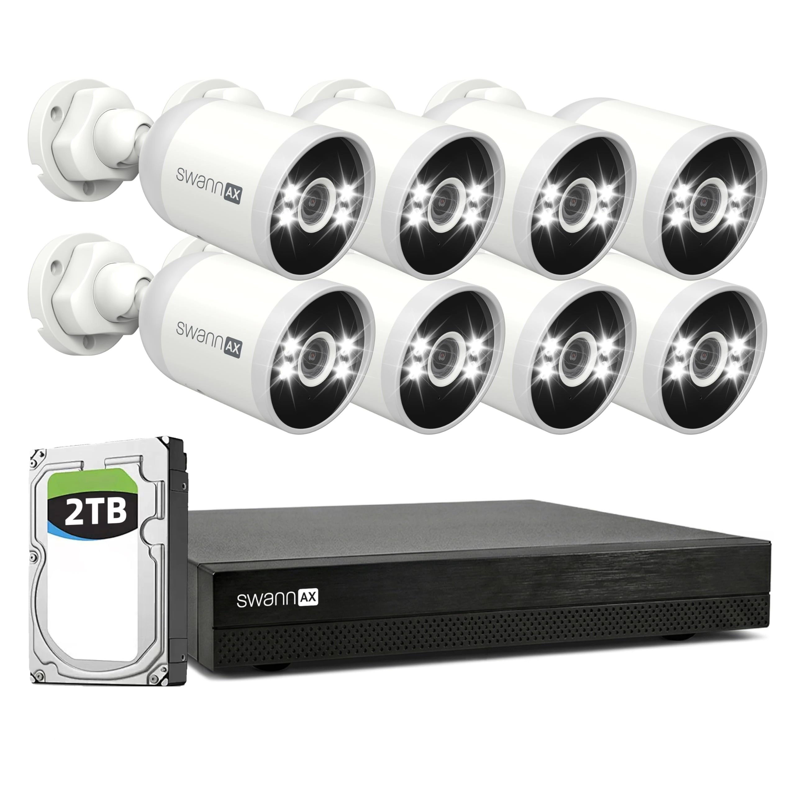 Swann AdvancedX Wired NVR - 16 channels