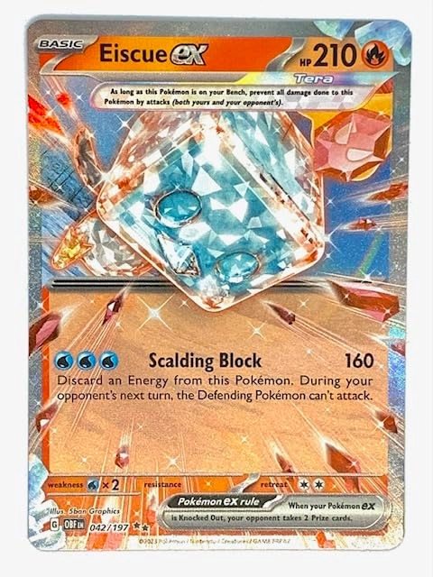 Pokémon Eiscue ex 042/197 - Obsidian Flames