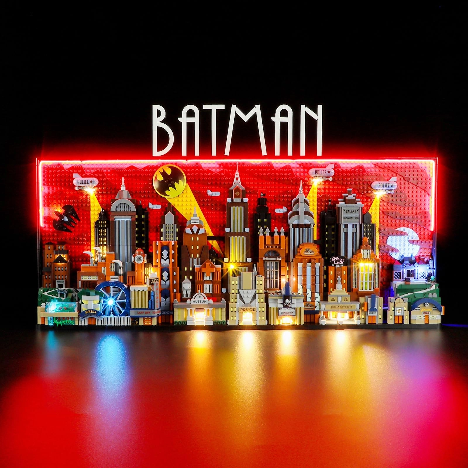 LIGHTAILING Set of Lights for Lego 76271 Animated Series Gotham City Building Model - Gotham City LEGO