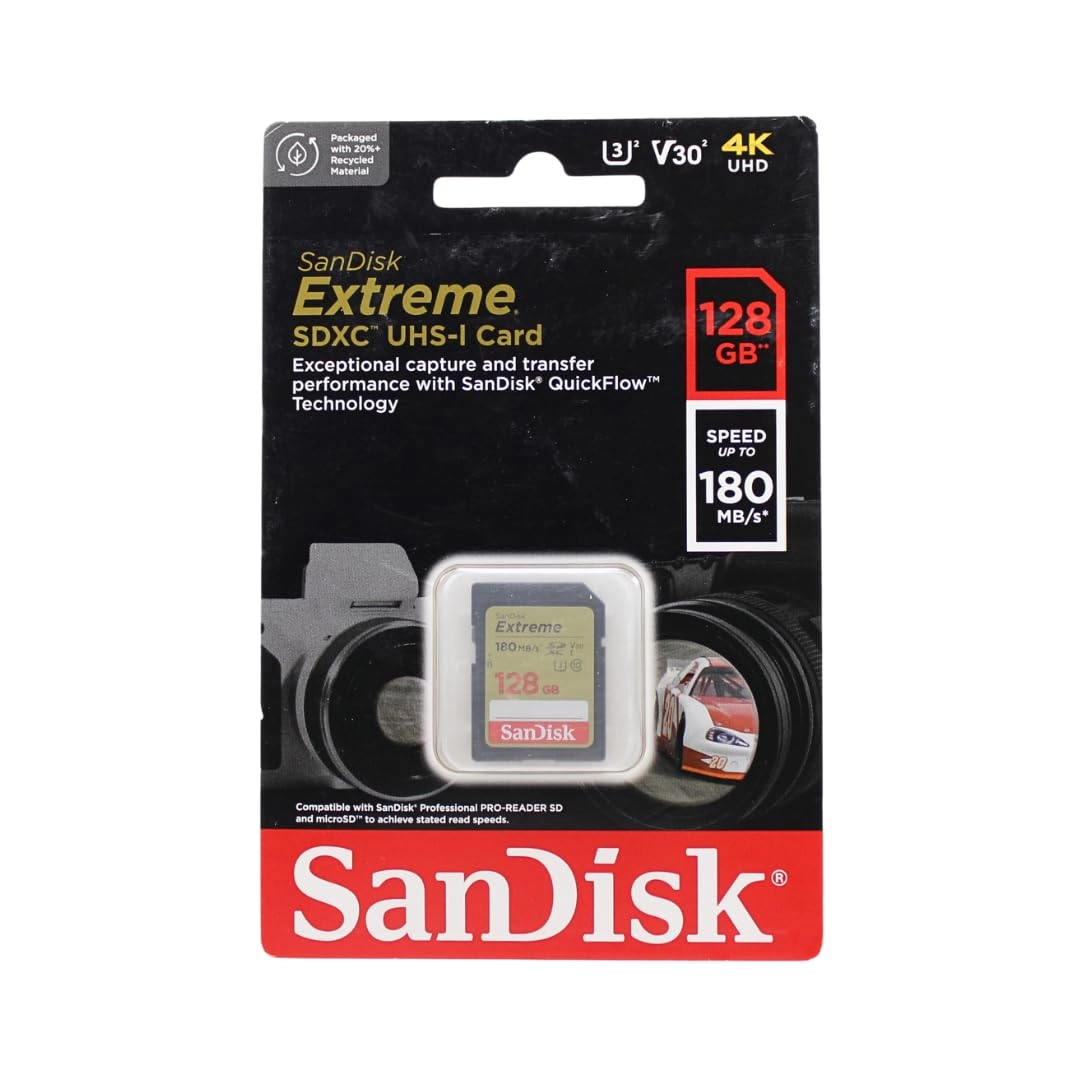 SanDisk Extreme SDXC U3 128GB