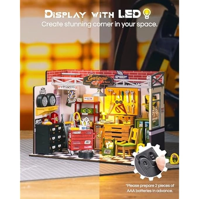 MINIATURE HOUSE KIT - 1/20 LED