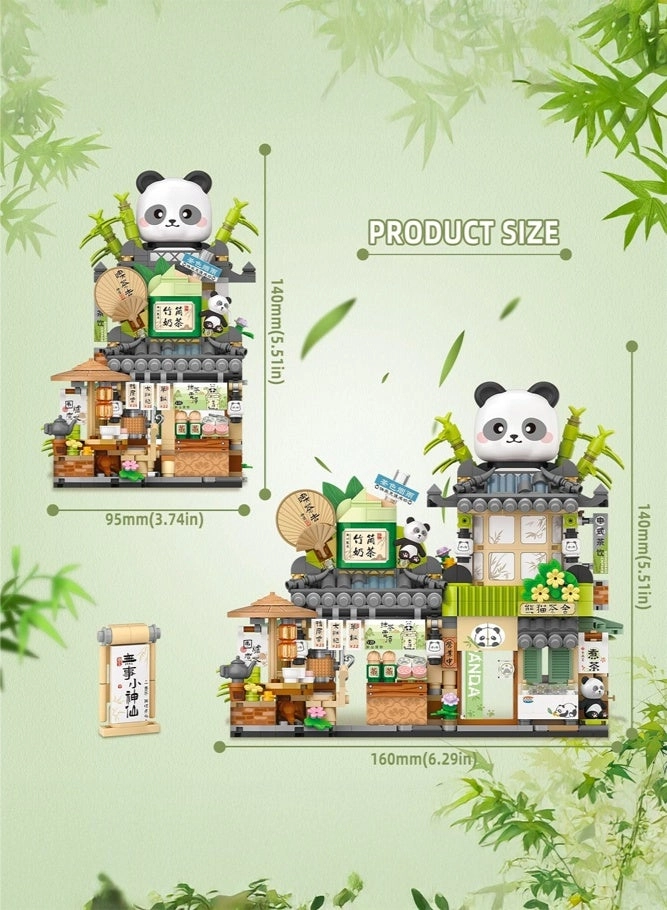 Panda Teahouse - Panda 860 pcs