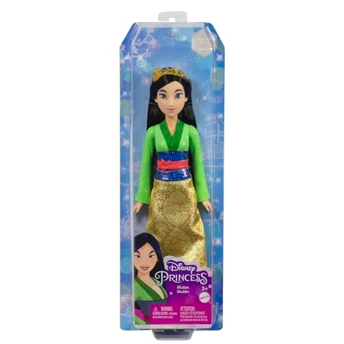 Mulan Fashion Doll - Posable Plastic Ages 3+