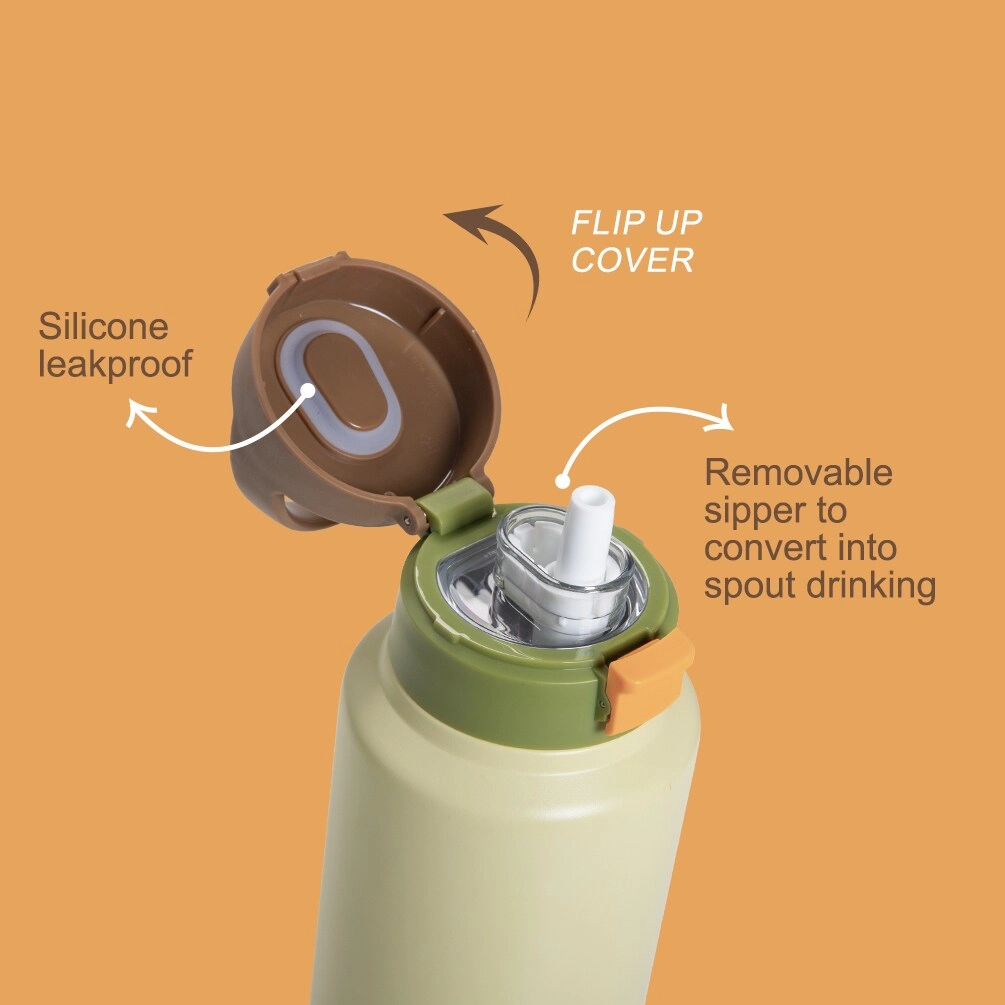 Vacuum Insulated Water Bottle - 950ml + Lunch Bag