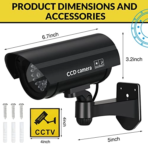 Dummy Security Camera - Indoor Outdoor