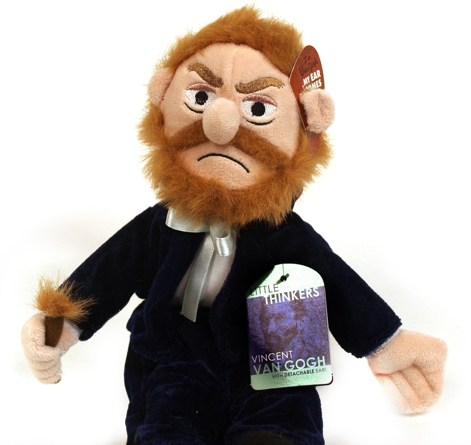 Vincent Van Gogh Doll - Little Thinker Plush