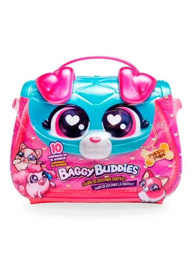 Glam Buddies Series 2 Puppy Pups Purse - 6-Pieces