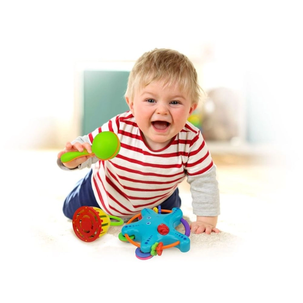 Baby Starfish Rattle Shaker Toy - Suitable for 3 months and above