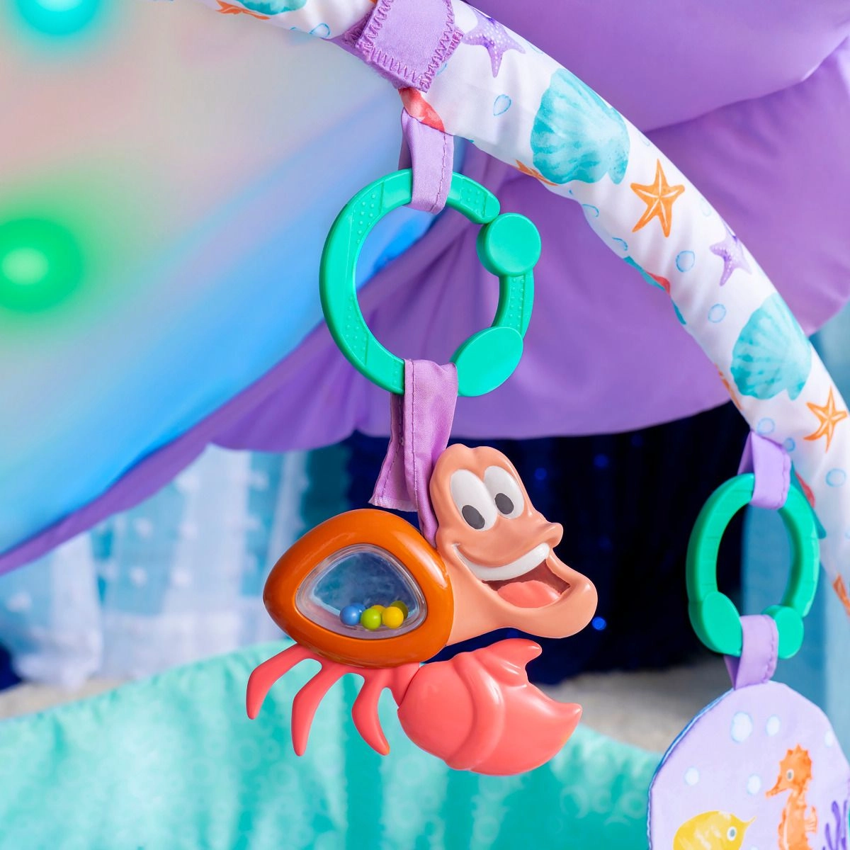 Twinkle Trove Lights & Music Activity Gym - Mermaid 0 month
