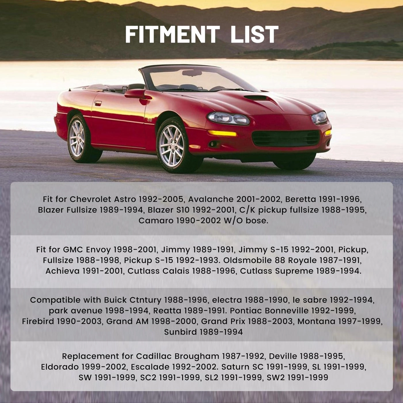 Car Stereo Wiring Harness - 1999-2002 GMC Sierra Chevy Suburban Tahoe