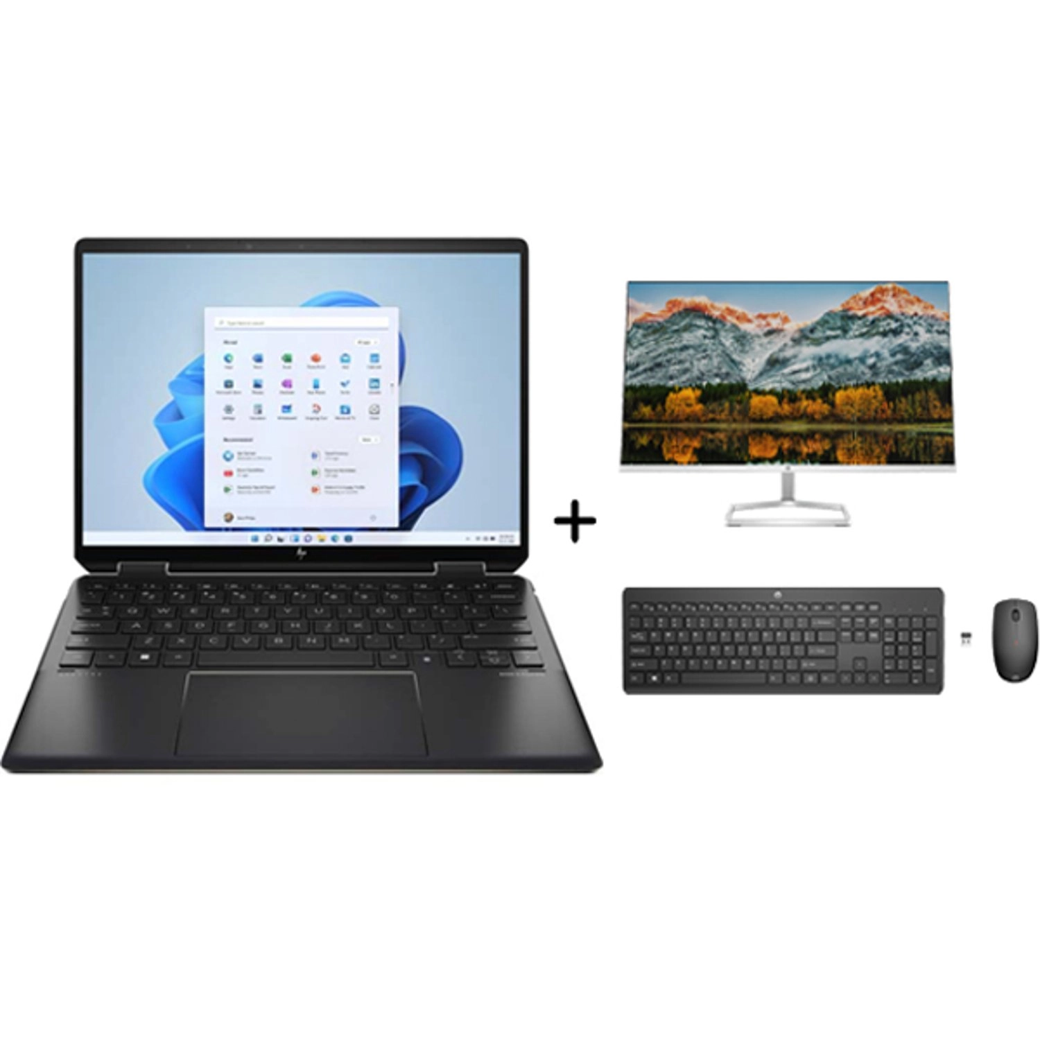 HP Spectre x360 14-EF0015NE - 13.5'' Core i7-1255U 16GB DDR4 1000GB SSD + M27fw + 230 KB & Mouse