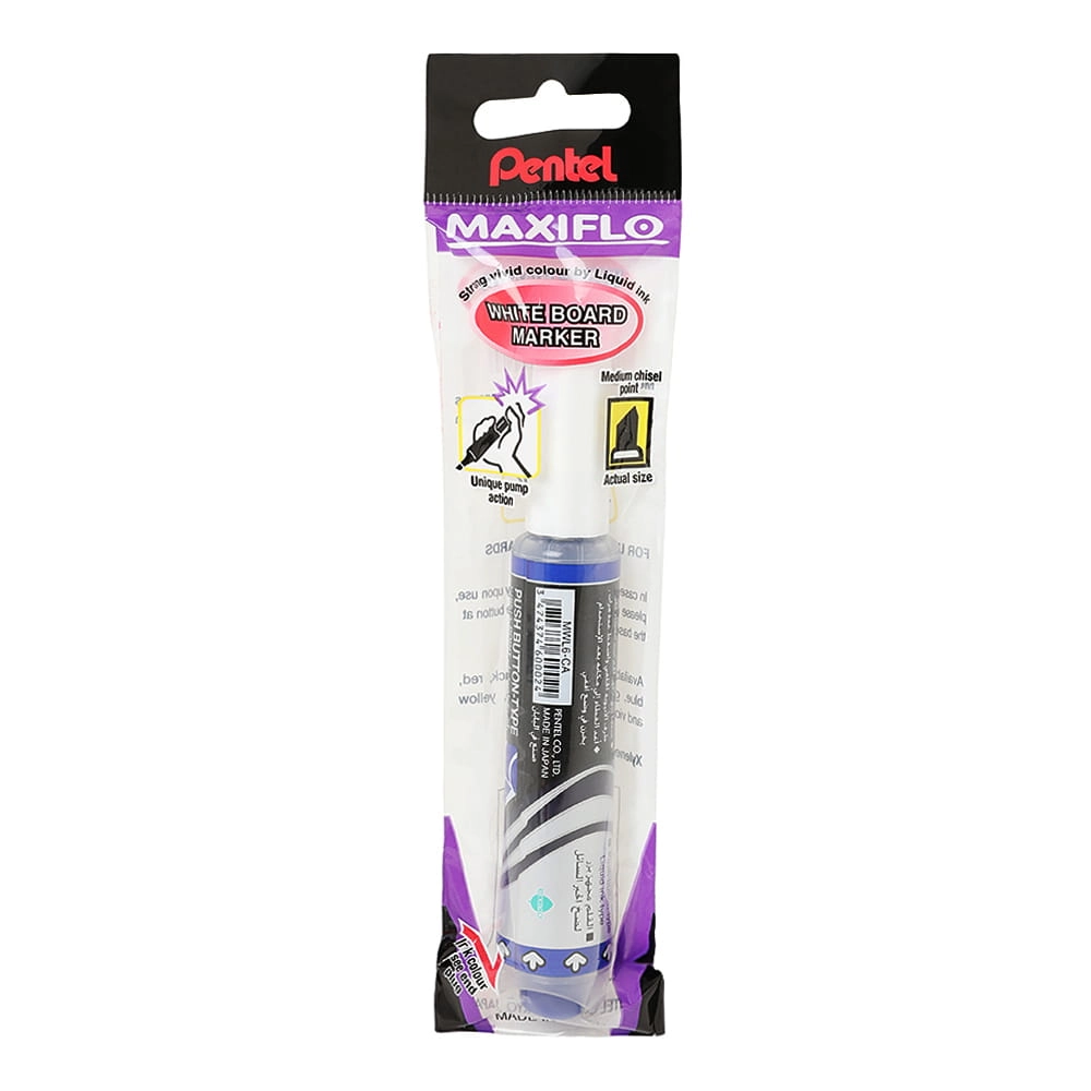 PENTAL Maxiflo - Blue chisel tip
