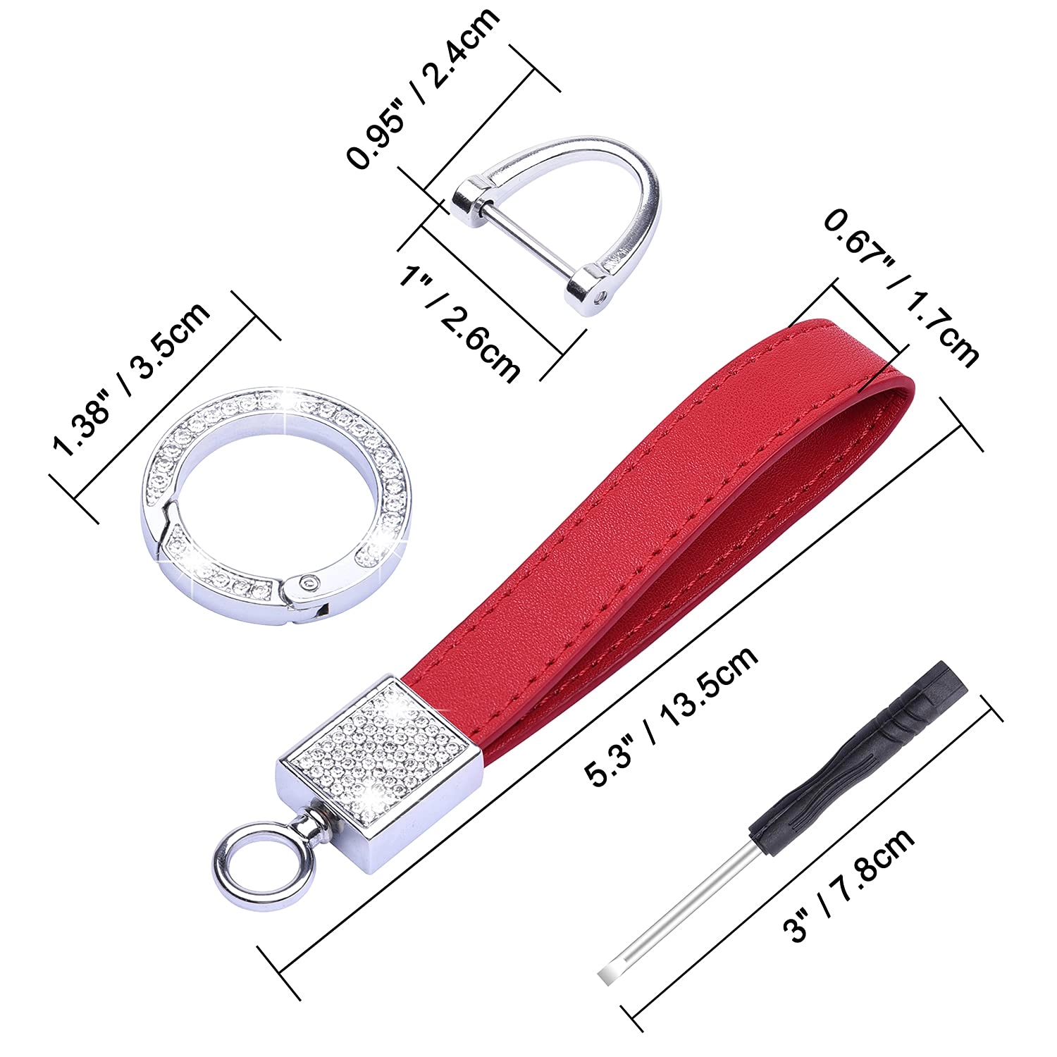 Bling Car Keychain - Car