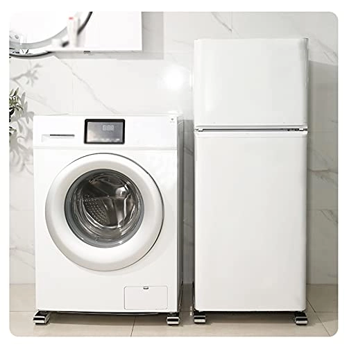 Washing Machine Base - Silver Adjustable 45-70cm