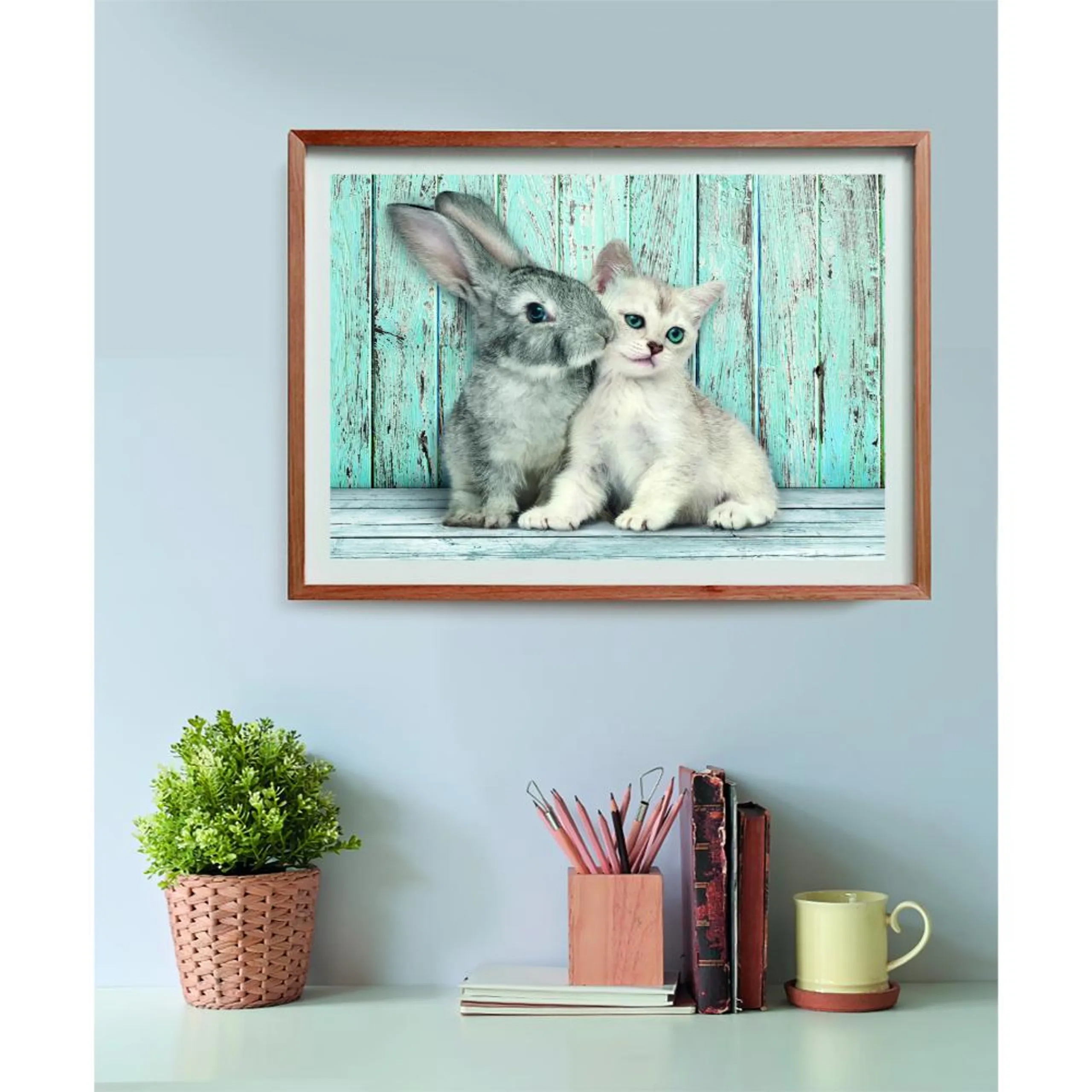 Cat And Bunny Puzzle (527-35539) - 500 pcs
