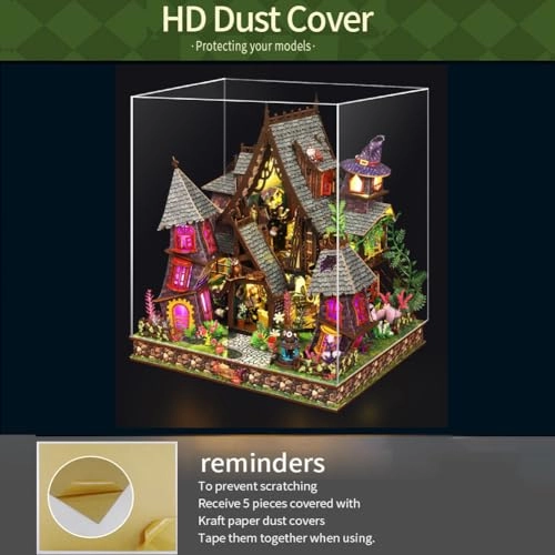 Miniature Wooden Dollhouse Furniture Kit - Creative Room 1:24