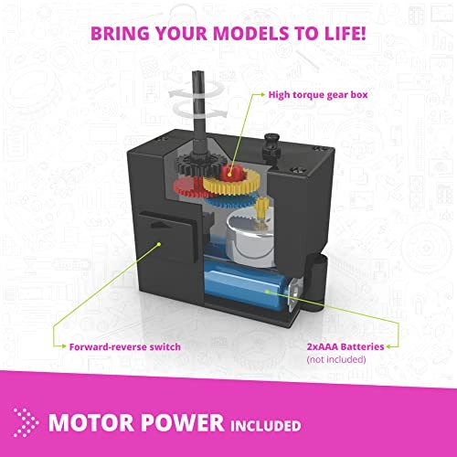 STEM Girls Building Toys - 30 Models Motorized