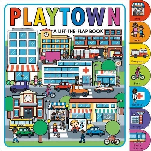 Generic Playtown: A Lift-The-Flap Cloth Book