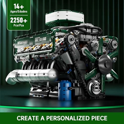 V8 Engine (MK10182) - 2250PCS Battery Motor