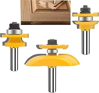 Router Bit Set - 1/2-Inch Shank 3 PCS
