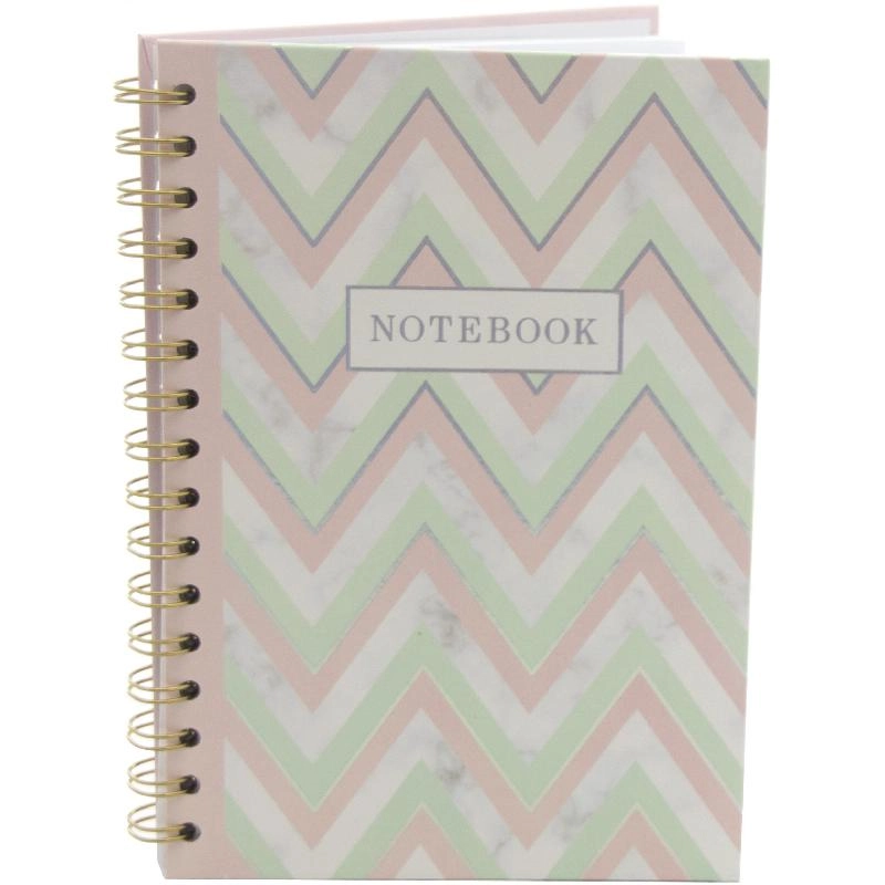Notebook 19 X 26 cm Spiral - Grid 100 Sheets