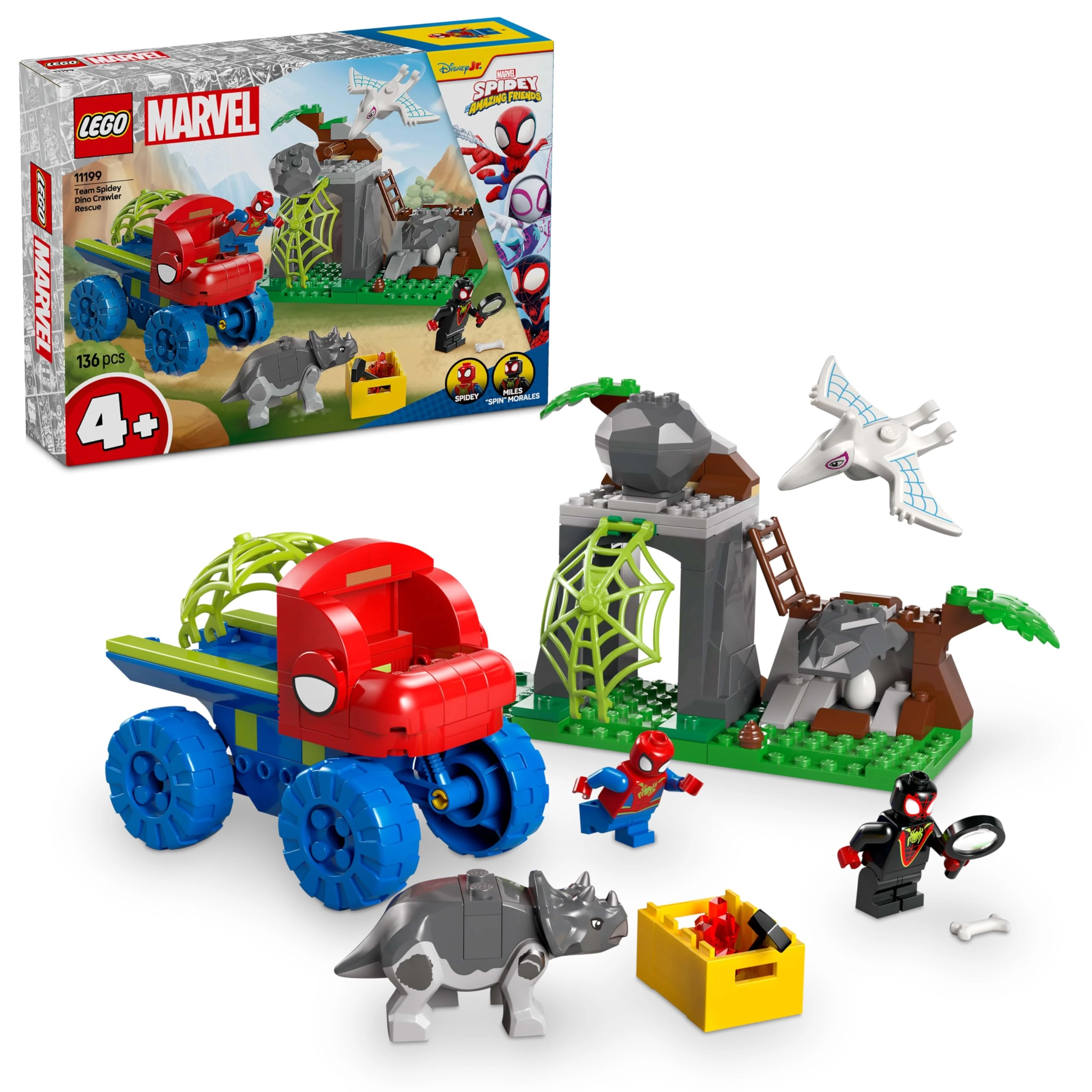 Marvel Team Spidey Dino Crawler Rescue Truck (11199)