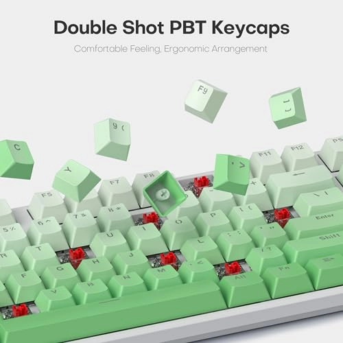 Gradient Color Keycaps - PBT Double Shot 104 Keys OEM Profile