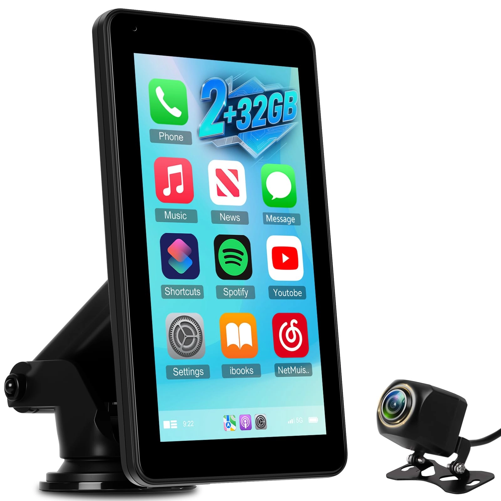 NHOPEEW Portable Android Radio