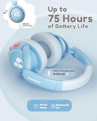 Children's Bluetooth Headphones Wireless Headphone