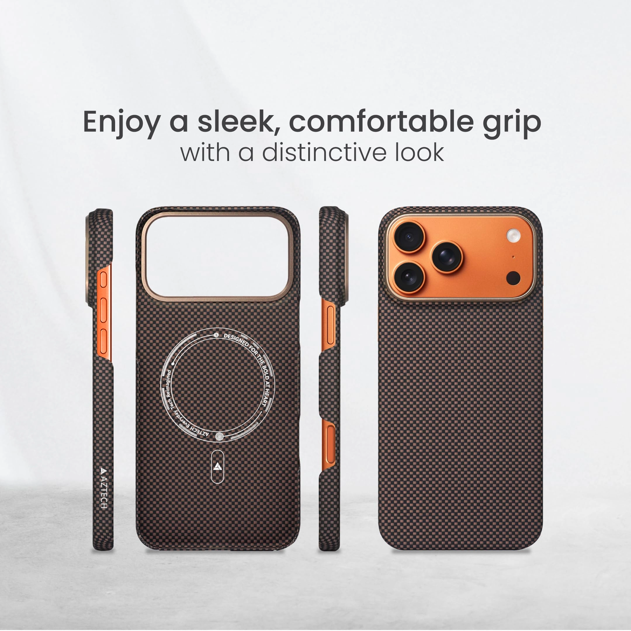 Kevlar Carbon Case with MagSafe for iPhone 17 Pro Max