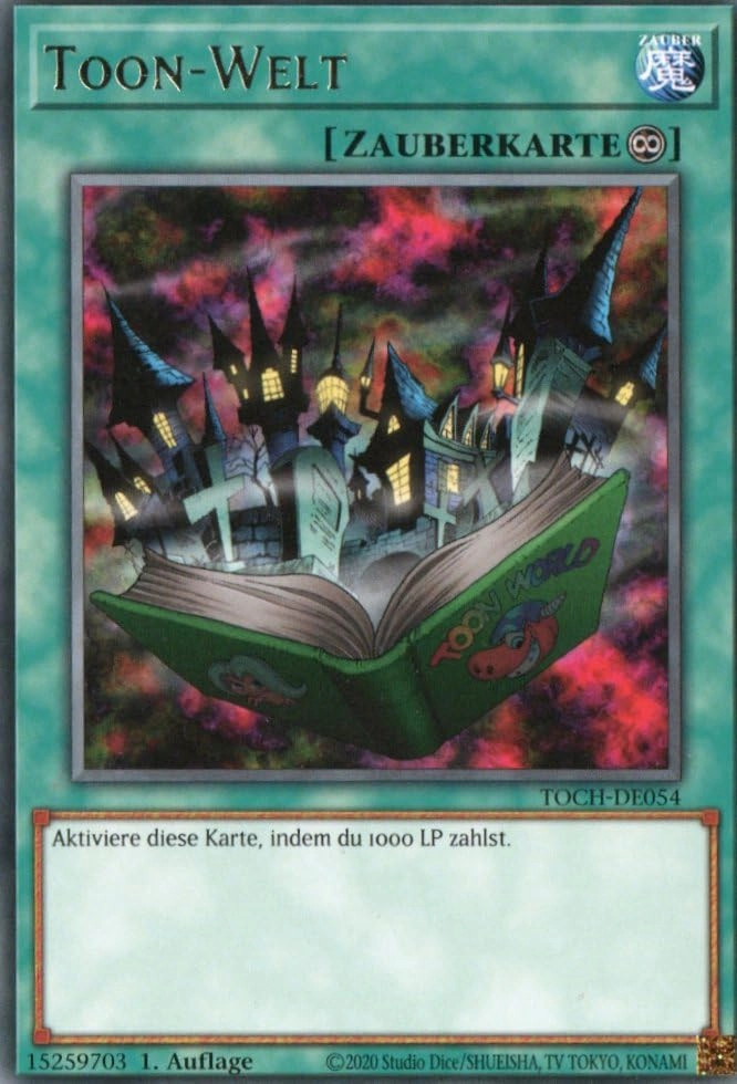 MZTCG (Near Mint) Yugioh Toon-Welt TOCH-DE054 - German