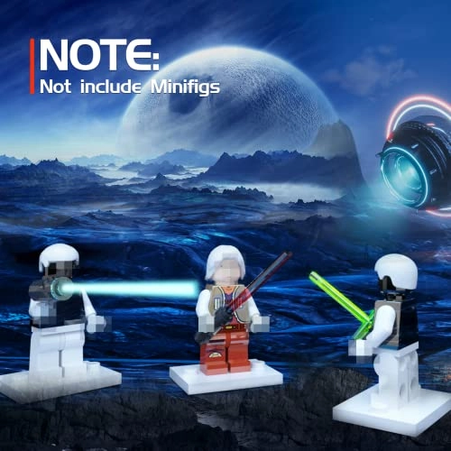 Light Sword Saber Blaster Building Blocks Accessory Pack - Plastic Movie 105pcs