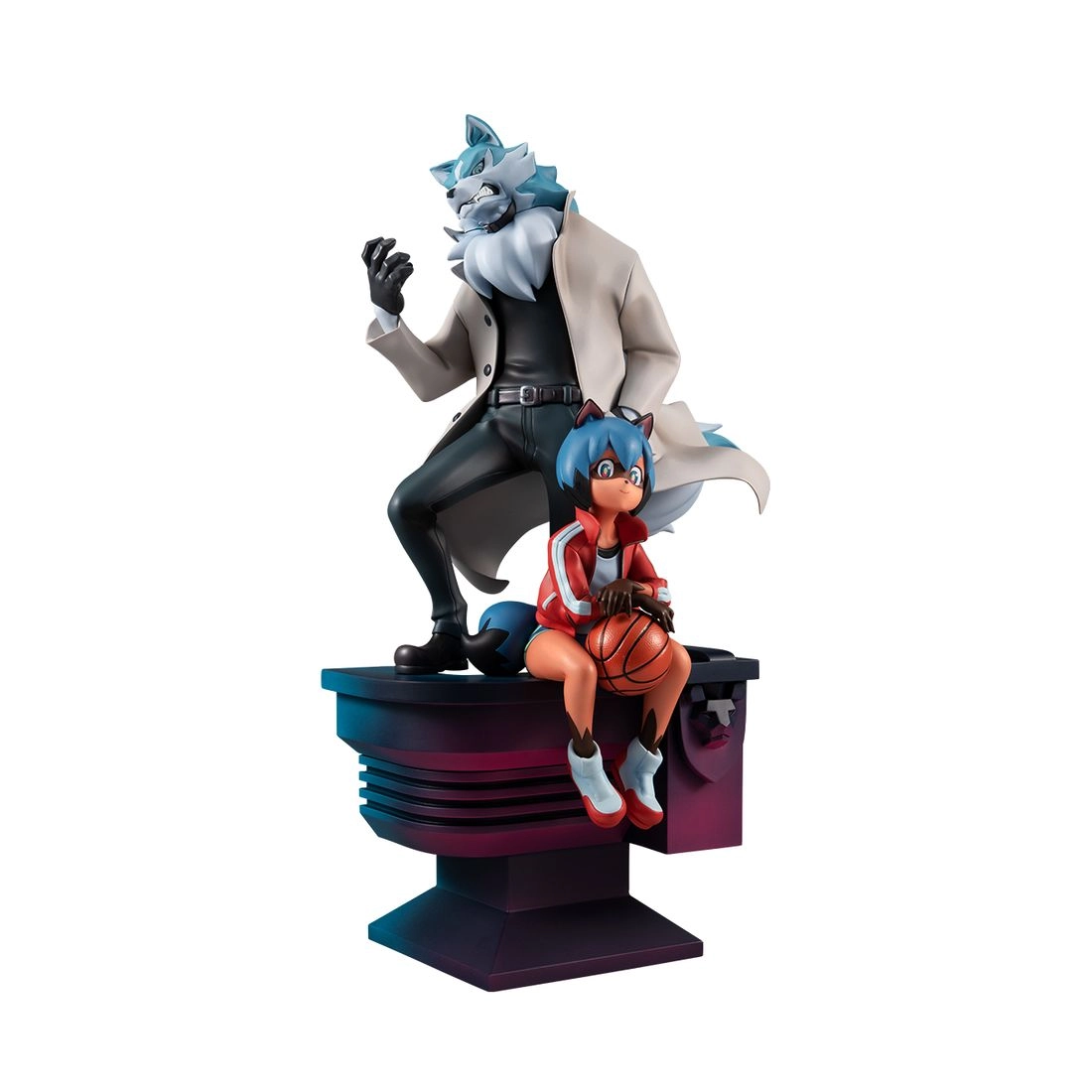 MegaHouse Michiru Kagemori + Shirou Ogami - BNA: Brand New Animal