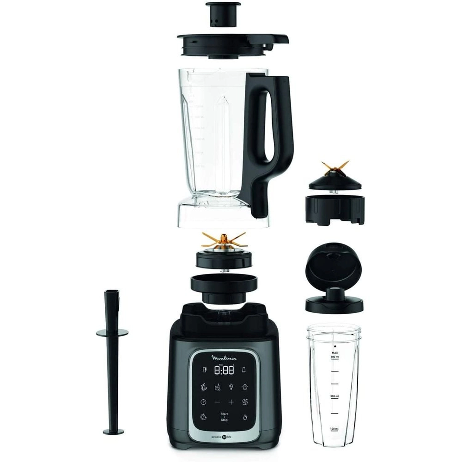 InfinyMix+ High-Speed Blender - Tritan jar Titanium-LM91HD27