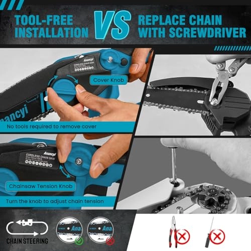 Mini Chainsaw - 550 Watts