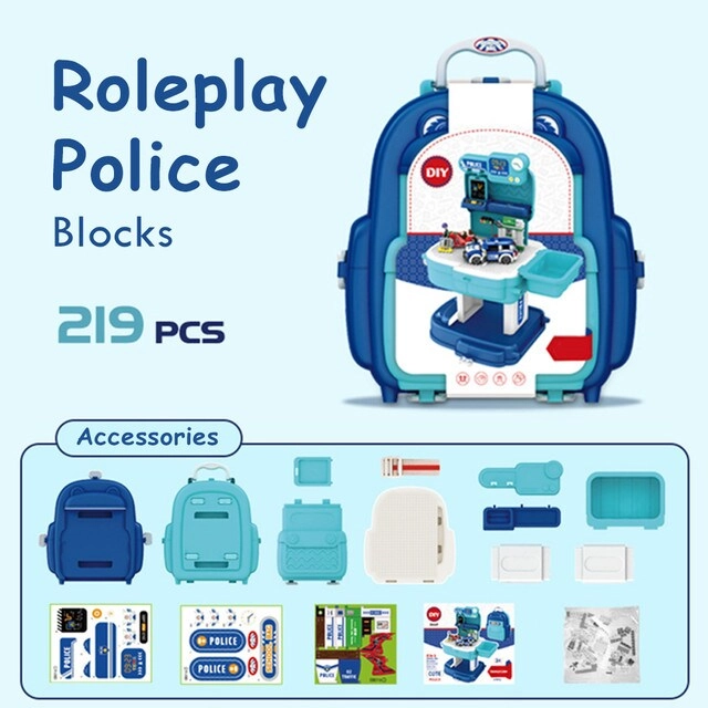 Role Play Police Station - 219 pcs