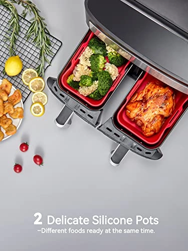 Air Fryer Silicone Liner - Silicone 2 Pack