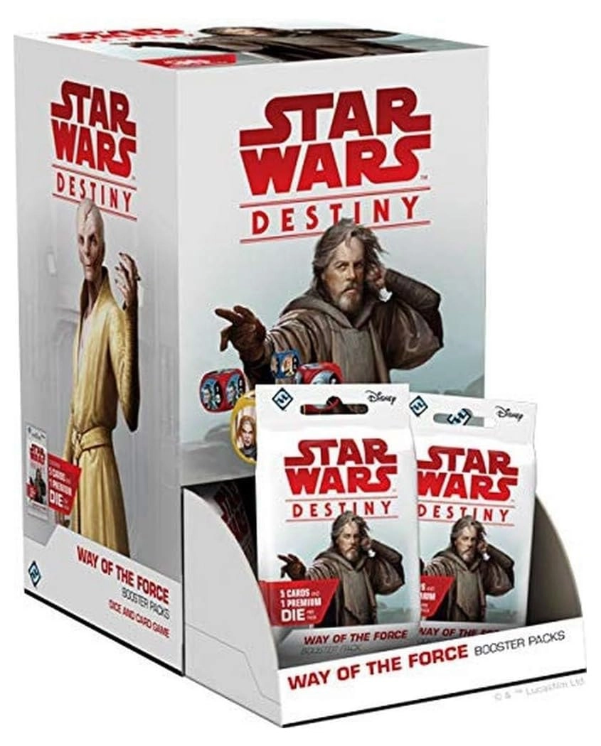 Fantasy Flight Games Star Wars Destiny: Way of the Force Booster Display