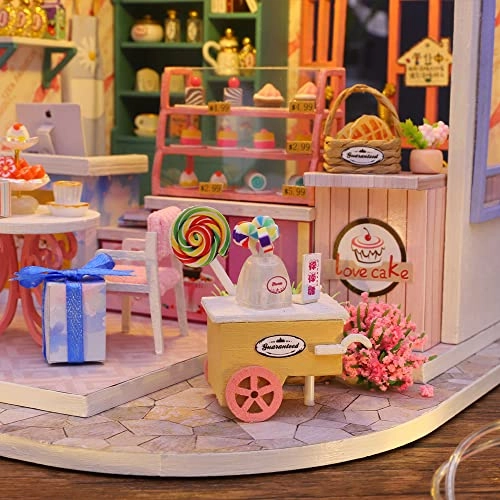 DIY Dollhouse Miniature Kit - 3D Wooden Furniture