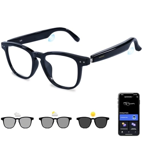 Ai Translator Smart Glasses - 164+ Language Translation AI Chat Deepseek R1 & Gemini-2.5