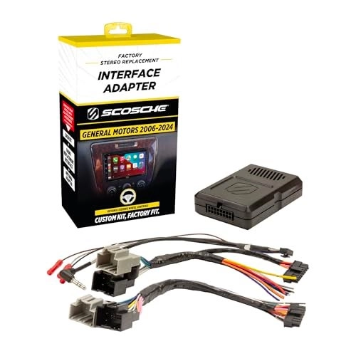 Scosche GM3KWP - Compatible with Select 200624 GM Vehicles